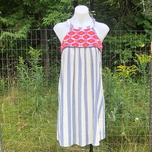 THML Striped Halter Dress